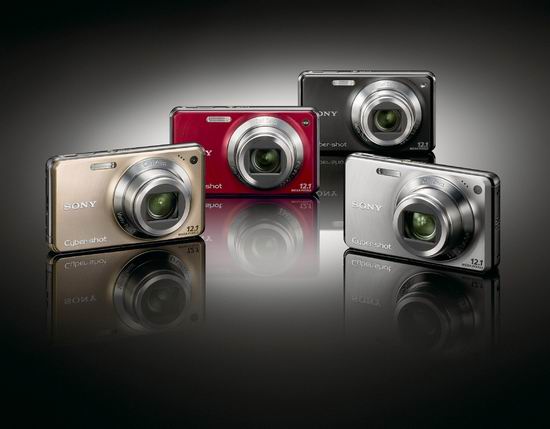 Osiem kompaktw Cyber-shot od Sony