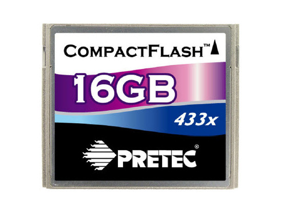 CompactFlash 433x od Pretec