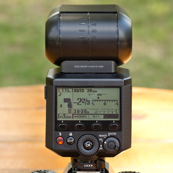 Fujifilm X-T2 w naszych rkach - Lampa byskowa EF-X500 i podsumowanie