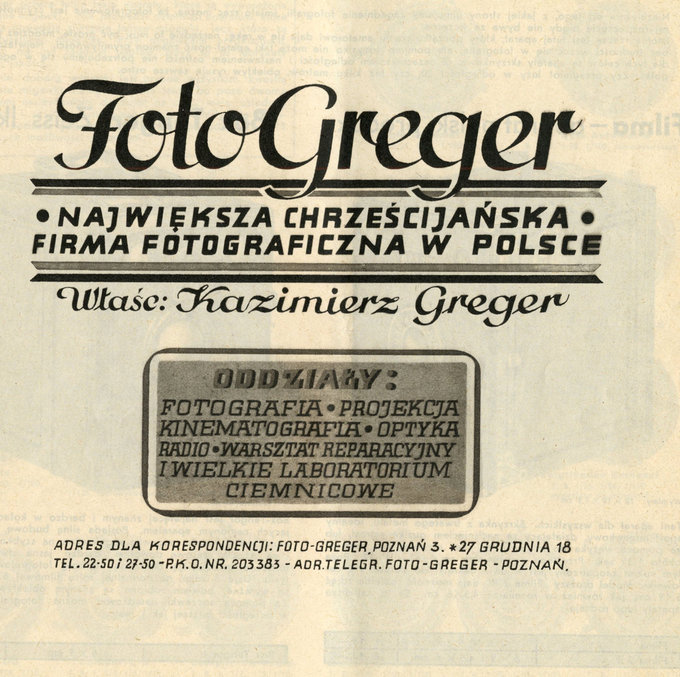 Foto-Greger - historia zapomnianej potgi - Rozdzia 4