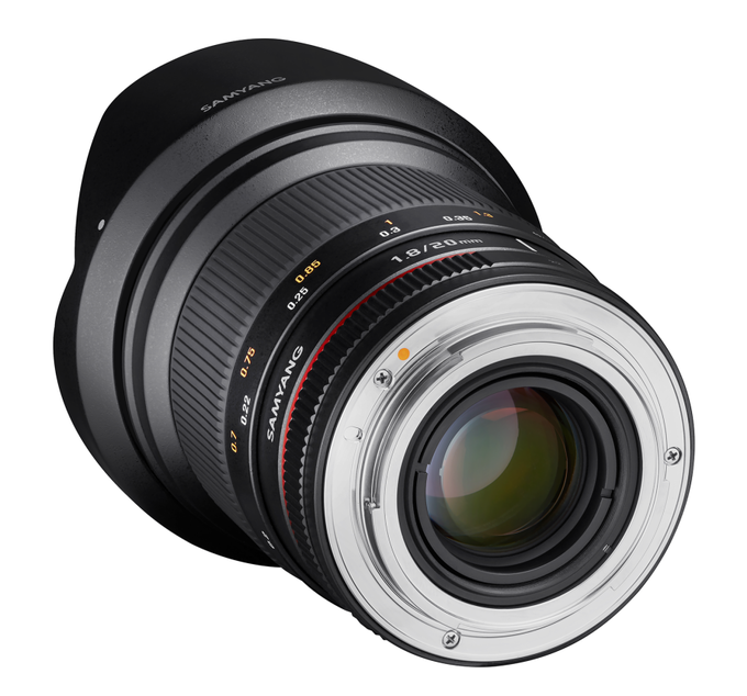 Samyang 20 mm f/1.8 ED AS UMC oraz 20 mm T1.9 ED AS UMC