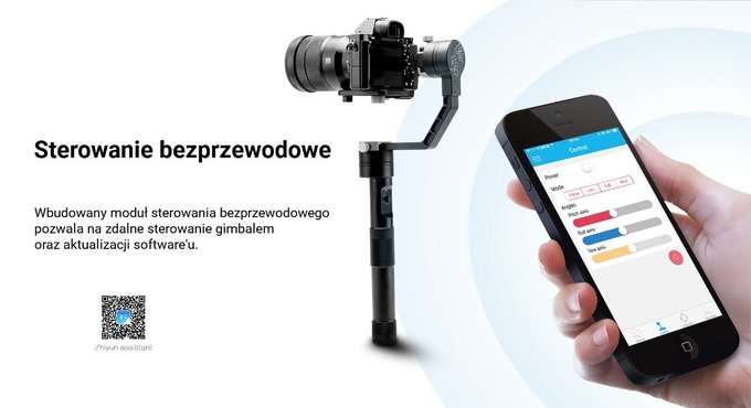 Nowy dystrybutor gimbali Zhiyun