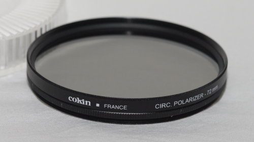 Test filtrw polaryzacyjnych - uzupenienie - Cokin Circ. Polarizer 72 mm