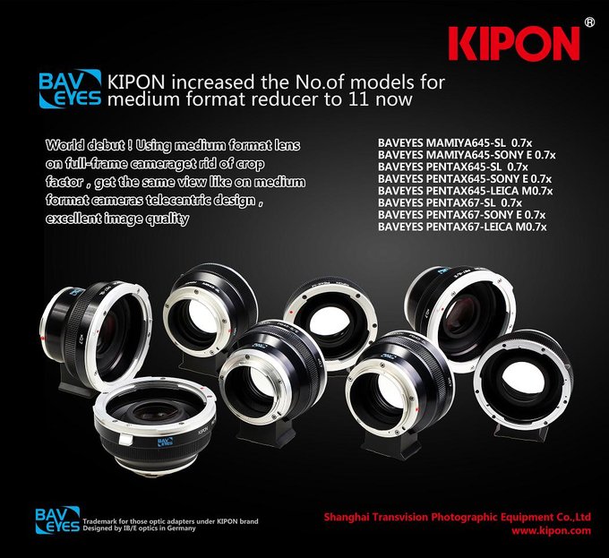 Nowe adaptery Kipon Baveyes