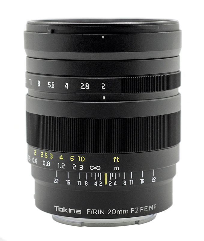 Tokina Frin 20 mm f/2 FE MF