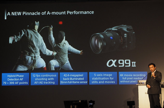 Sony A99 II - informacje techniczne z premierowej prezentacji
