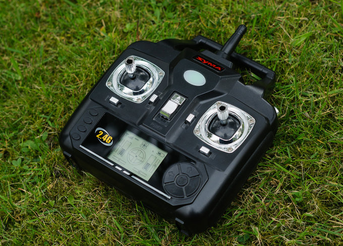 Budetowe drony - pierwsze dowiadczenia - Syma X5