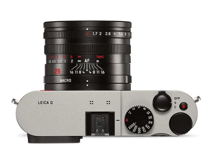 Leica Q w wersji Titanium gray