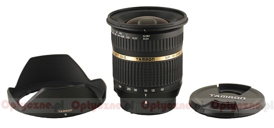 Tamron SP AF 10-24 mm f/3.5-4.5 Di II LD Aspherical (IF) - Budowa i jako�� wykonania
