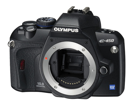 Olympus E-450 – bez istotnych zmian