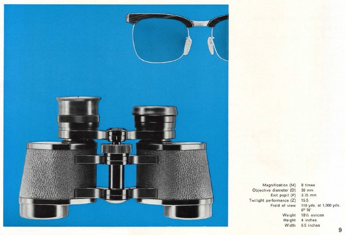 Legendarne lornetki - Carl Zeiss 8x30 - Carl Zeiss 8x30 - 1954-1978