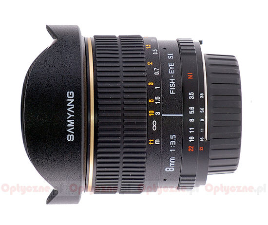 Samyang 8 mm f/3.5 Aspherical IF MC Fish-eye