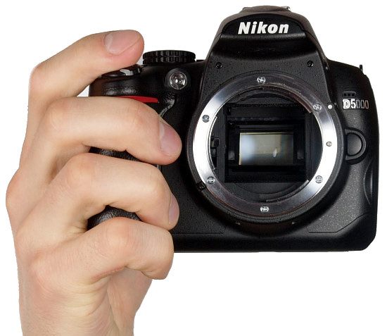 Nikon D5000 - Uytkowanie i ergonomia