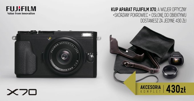 Zimowe promocje na aparaty Fujifilm