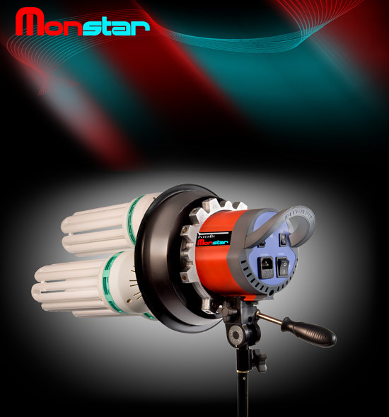 Interfit Monstar 3 - lampa wiata cigego