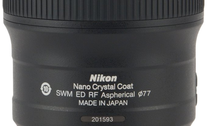 Nikon Nikkor AF-S 28 mm f/1.4E ED - Budowa i jako wykonania