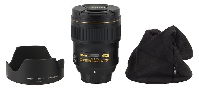 Nikon Nikkor AF-S 28 mm f/1.4E ED - Budowa i jako wykonania