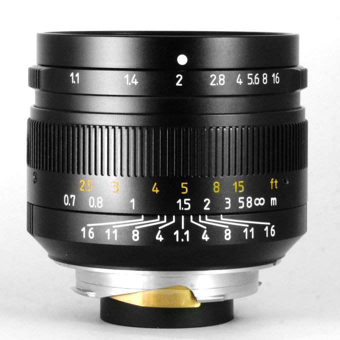 7Artisans 50 mm f/1.1 z mocowaniem Leica M