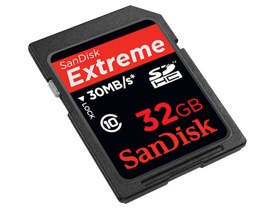 SanDisk Extreme SDHC 32 GB
