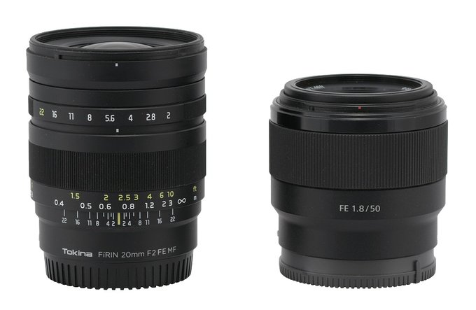 Tokina Frin 20 mm f/2 FE MF - Budowa i jako wykonania