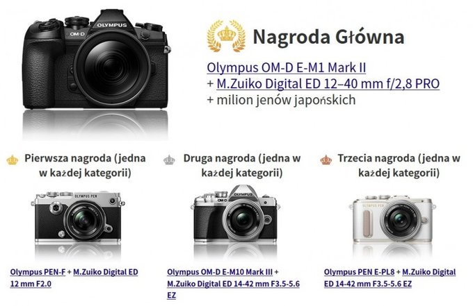 Olympus Global Open Photo Contest - atrakcyjne nagrody dla uczestnikw