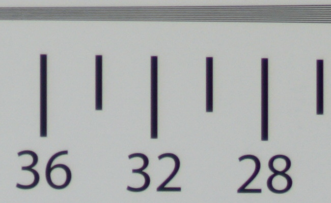 Mitakon Speedmaster 50 mm f/0.95 - Rozdzielczo obrazu