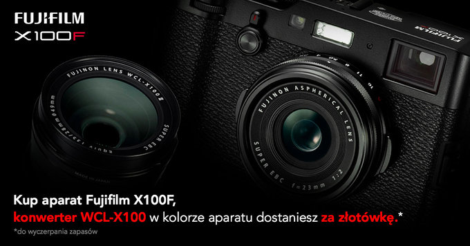 Fujifilm - konwerter za 1 z przy zakupie aparatu