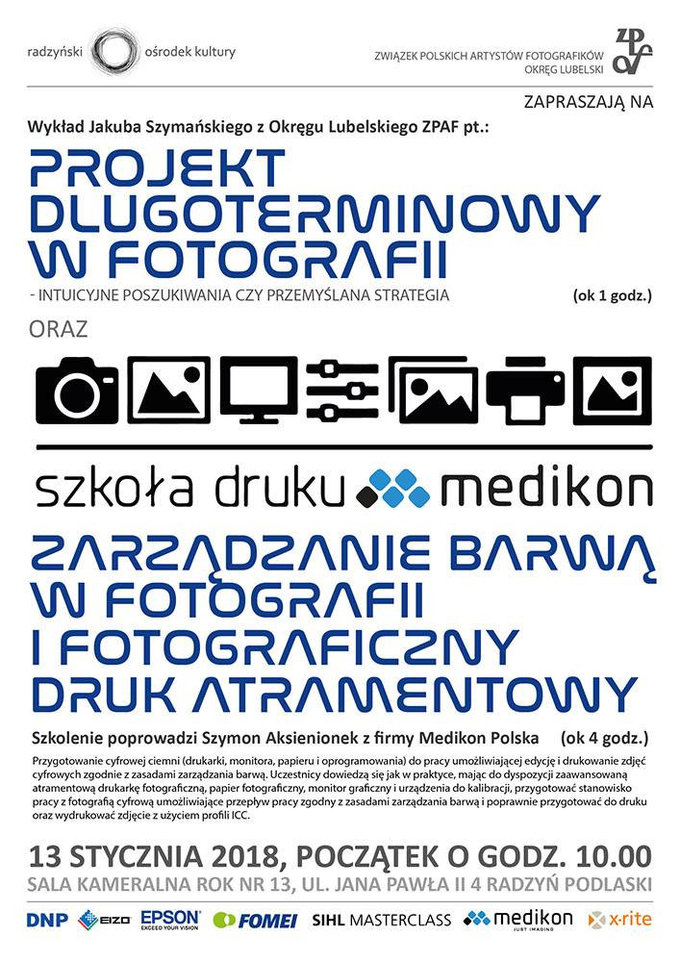 Zarzdzanie barw wfotografii - warsztaty Szkoy Druku Medikon