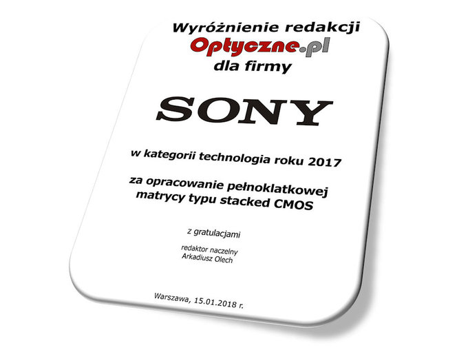 Plebiscyt na Produkt Roku 2017 - wyniki - Podsumowanie Plebiscytu na Produkt Roku 2017 wg Czytelnikw Optyczne.pl