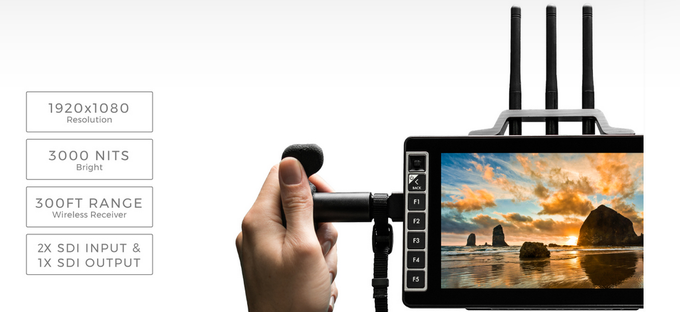 SmallHD 703 BOLT - bezprzewodowy monitor pogldowy