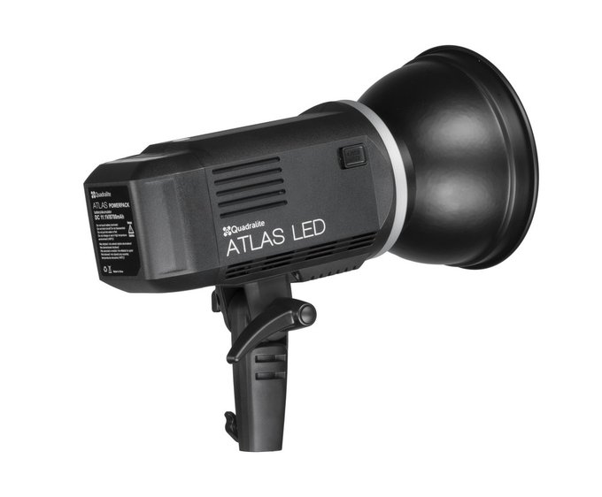 Quadralite Atlas LED - lampa wiata staego z akumulatorem