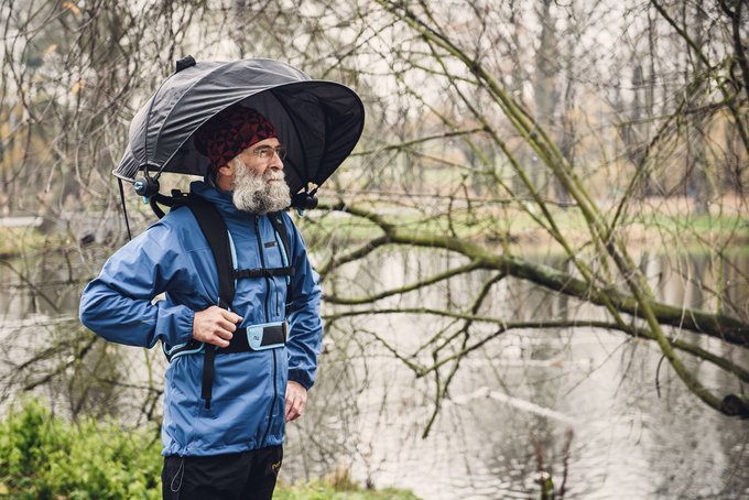 Parasol Nubrella - ochrona przeciwdeszczowa dla aktywnych