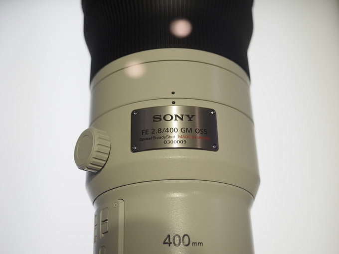 Tak będzie wyglądać Sony FE 400 mm f/2.8 G Master OSS