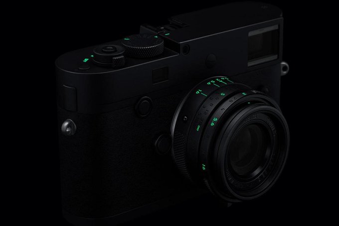 Leica M Monochrom - limitowa Stealth Edition ze znacznikami wieccymi w ciemnoci