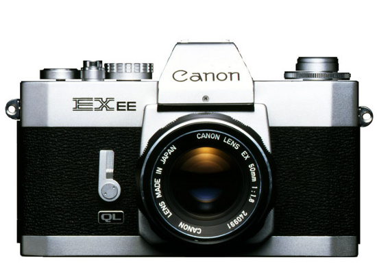 50 lat lustrzanek firmy Canon - pierwsze lustrzanki - Mocowanie R i lustrzanki bez wymiennych obiektyww