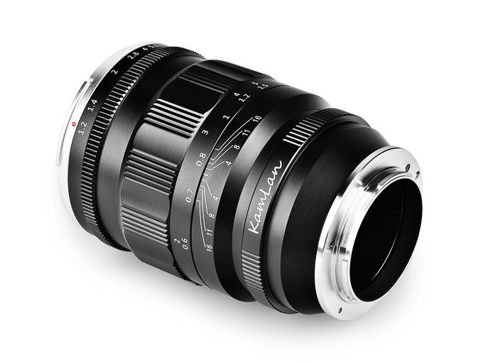 Kamlan 55 mm f/1.2 i 8 mm f/3.0 Fisheye 