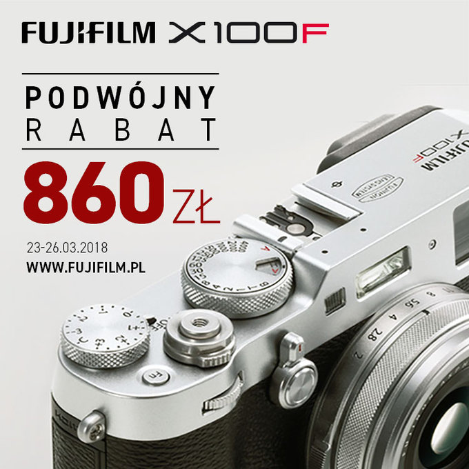 Fujifilm X-Pro2 i X100F - rabat przy zakupie aparatu