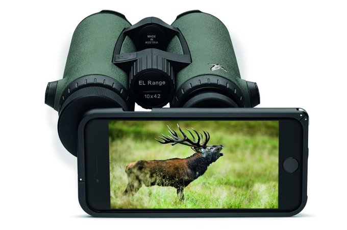 Swarovski Optik PA-i8 - digiscoping ze smartfonem iPhone 8