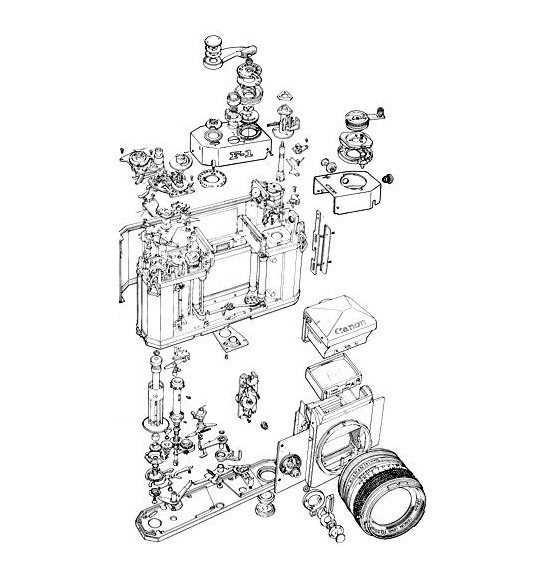 50 lat lustrzanek firmy Canon - mocowanie Canon FD - 50 lat lustrzanek firmy Canon - mocowanie Canon FD