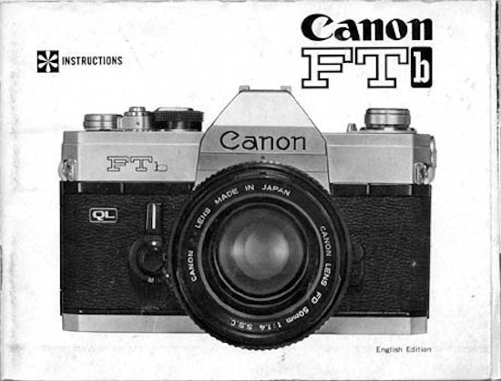 50 lat lustrzanek firmy Canon - mocowanie Canon FD - 50 lat lustrzanek firmy Canon - mocowanie Canon FD