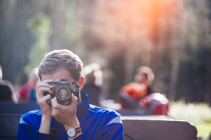 Kamlan 50 mm f/1.1 - jasna staka na kad kiesze - Fotografowanie w praktyce