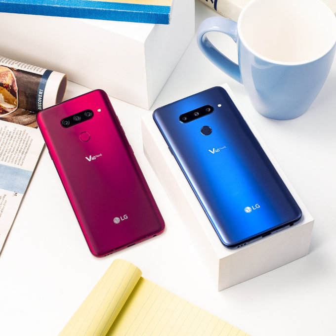 LG V40 ThinQ - smartfon z picioma aparatami