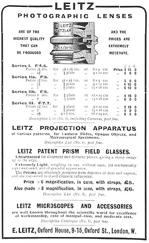 Leica - historia powstania - Instytut Optyczny z Wetzlar
