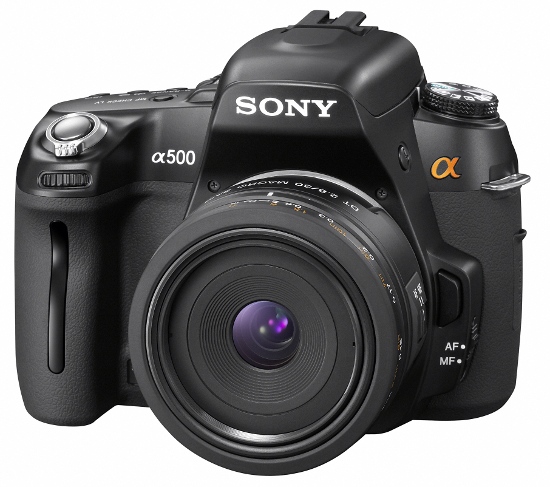 Sony Alpha A500 i A550 - ju oficjalnie