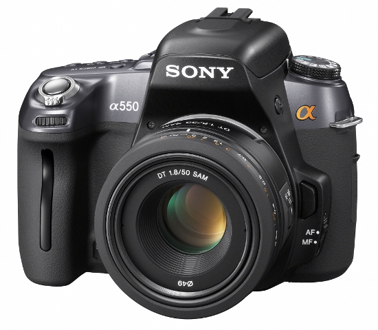 Sony Alpha A500 i A550 - ju oficjalnie