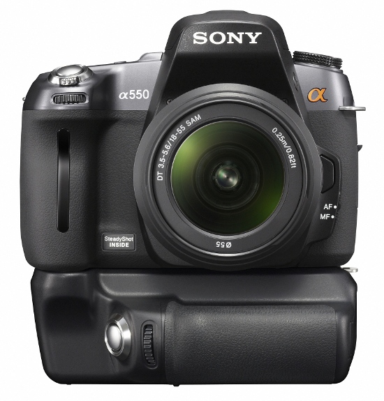 Sony Alpha A500 i A550 - ju oficjalnie
