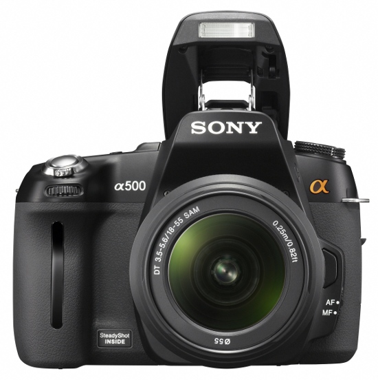 Sony Alpha A500 i A550 - ju oficjalnie