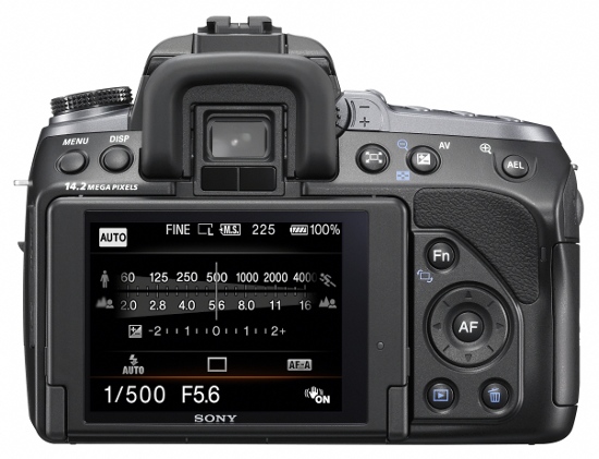 Sony Alpha A500 i A550 - ju oficjalnie