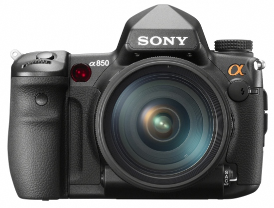 Kolejna nowo systemu Alpha - penoklatkowy Sony A850
