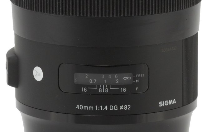 Sigma A 40 mm f/1.4 DG HSM - Budowa i jako wykonania